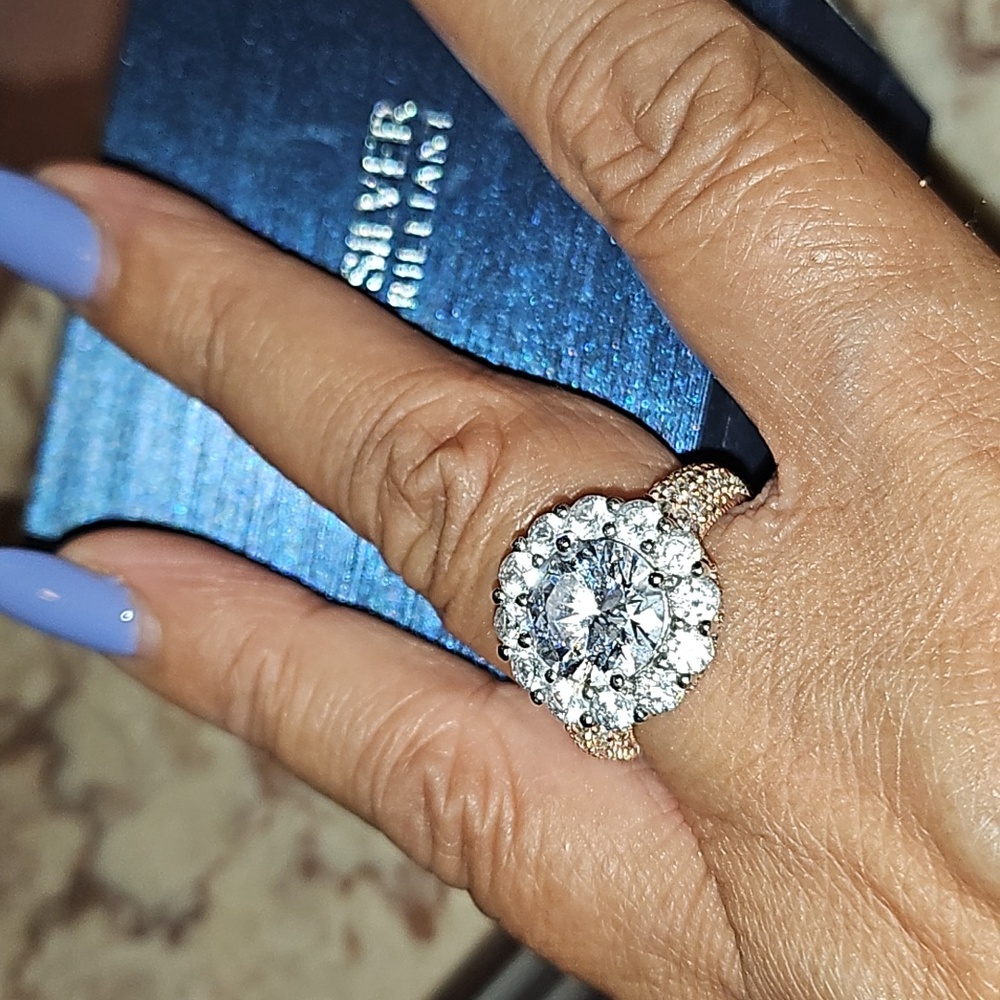 Gorgeous engagement ring proxy for vacationing size 6